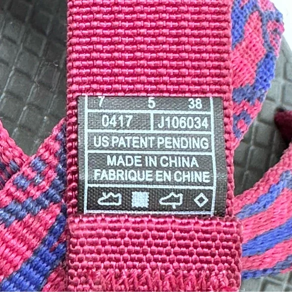 Chaco Z/2 Sandals. Size 7 - Picture 10 of 10